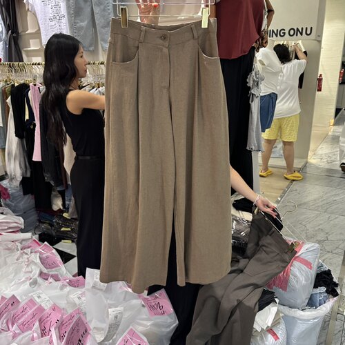Three color㊣韩国直邮实拍女士新品热卖人气26春夏休闲裤