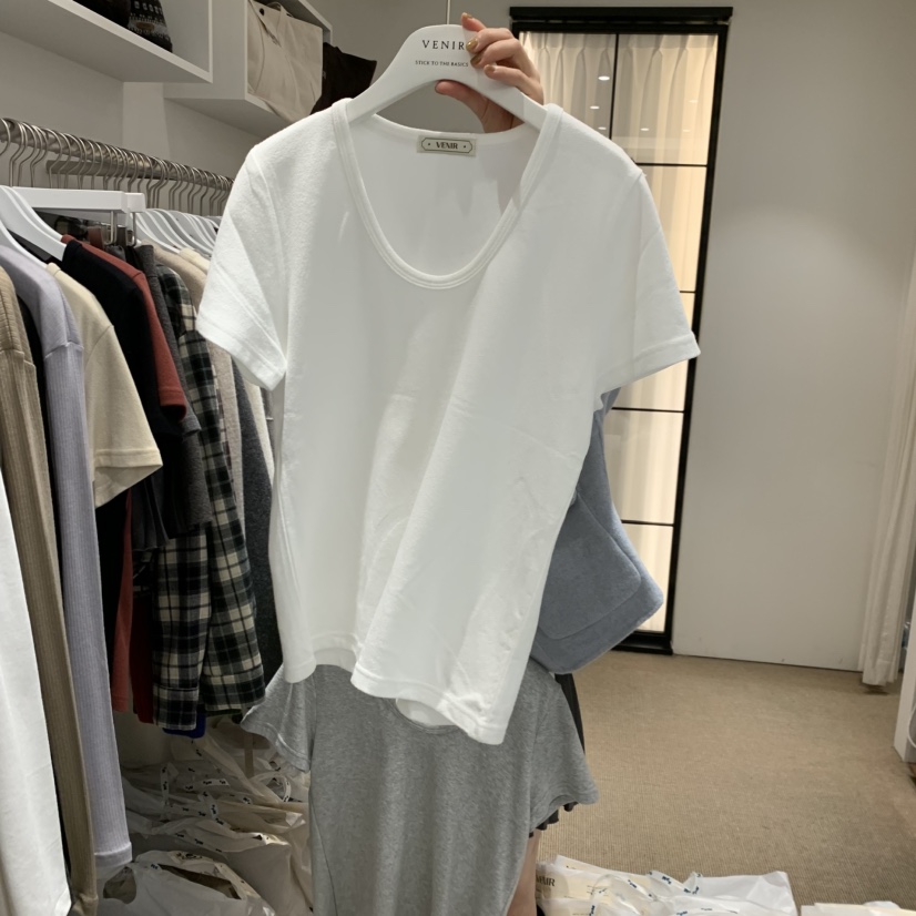 VENIR-a韩国直邮㊣女装新款真品25秋冬热卖人气时尚推荐T恤