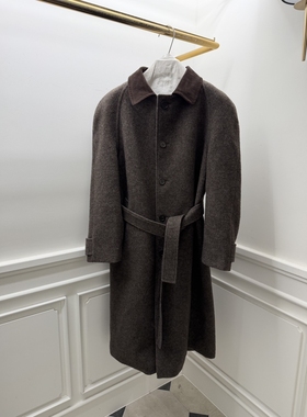 eter/VERSO东大门㊣代购女装新款时尚真品中长款大衣含腰带