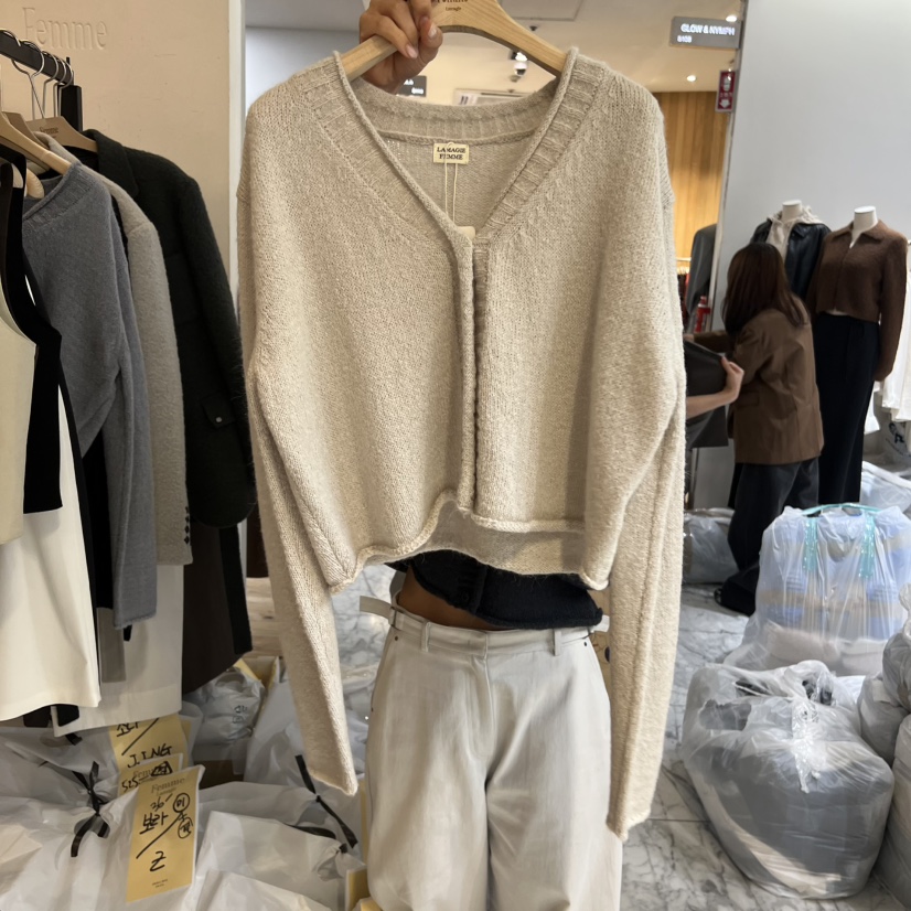 Lamagie Femme 韩国直邮㊣女士新品真品推荐热卖人气针织衫