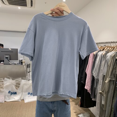 SELF SERVICE韩国东大门代购㊣女士新品推荐时尚休闲T恤双层