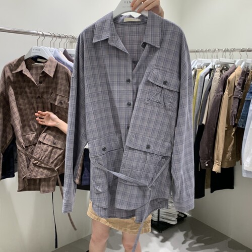 VENIR-A韩国直邮㊣26秋冬新款热卖休闲推荐真品夹克含腰绳