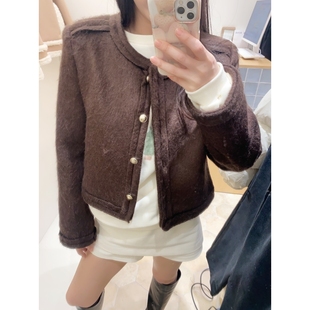 休闲时尚 新款 人气25秋冬夹克羊毛 ROSIE东大门㊣实拍女装 LOVE