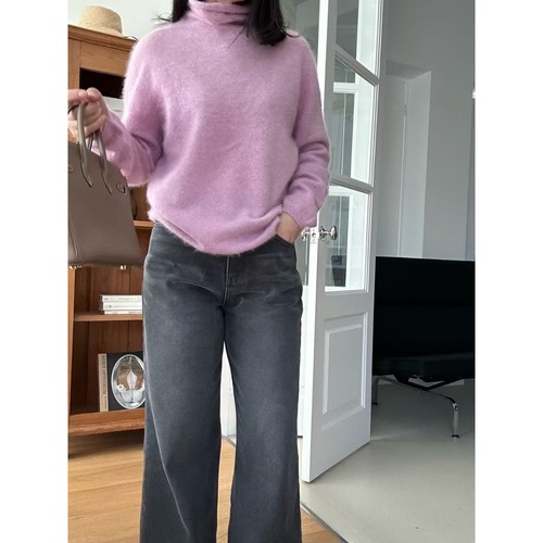 KIND-ot东大门㊣实拍女装新品热卖人气真品25秋冬休闲针织衫