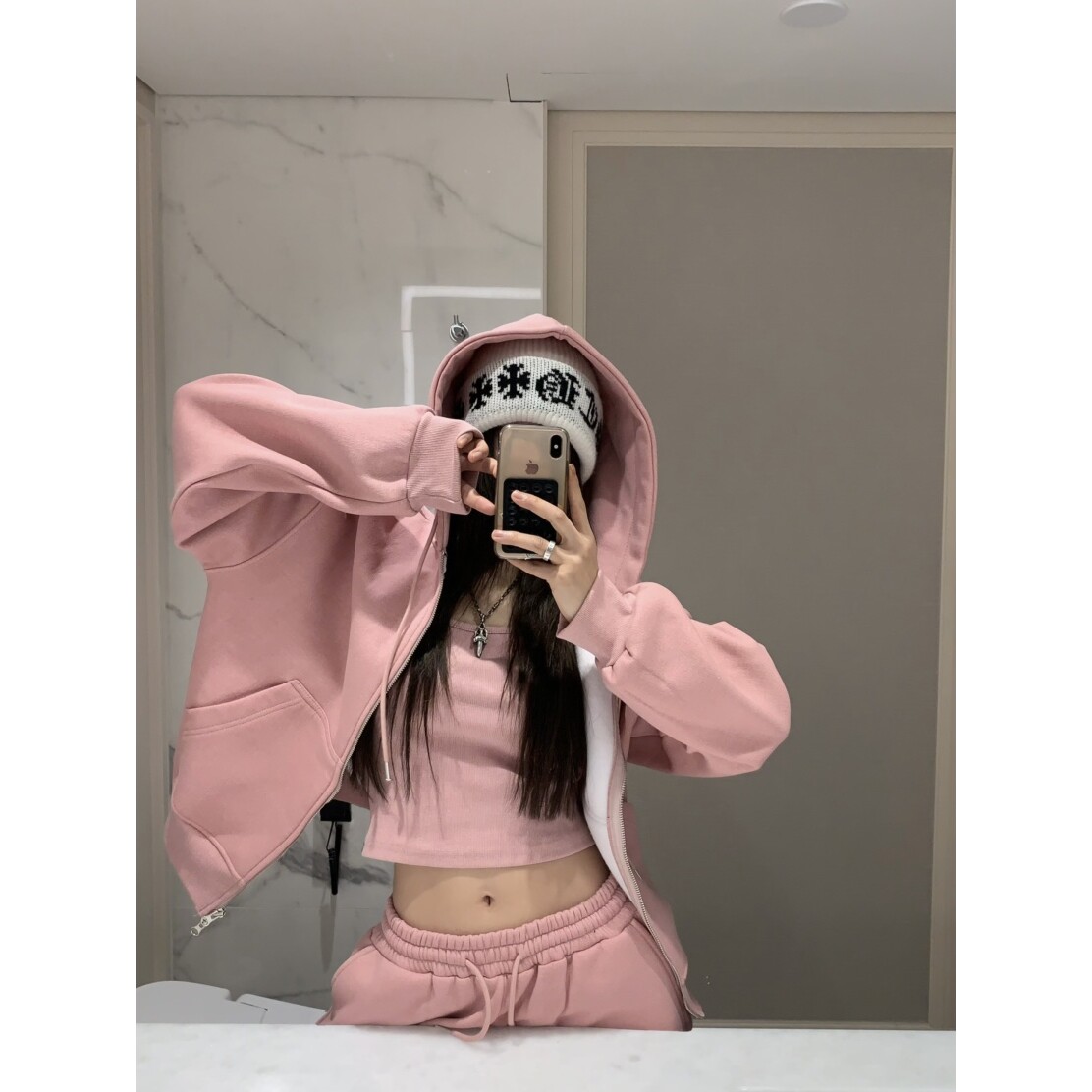 VIRKIN东大门㊣实拍女装新品热卖推荐真品休闲25秋冬人气卫衣