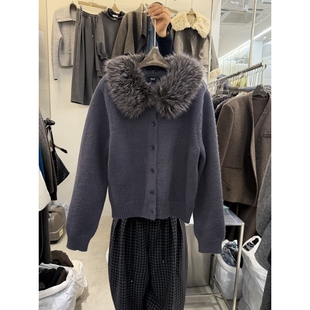 新品 THE 2ILLY东大门㊣实拍女装 人气毛衣毛领可拆可拆卸 SIL