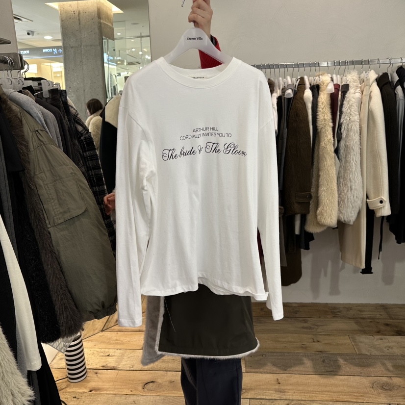 CREAMVILLA东大门㊣实拍女装新品人气休闲热卖真品推荐长袖T恤