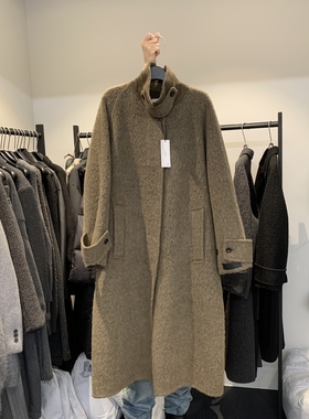FORTH韩国直邮㊣女士新品25秋冬热卖休闲真品中长款大衣羊驼