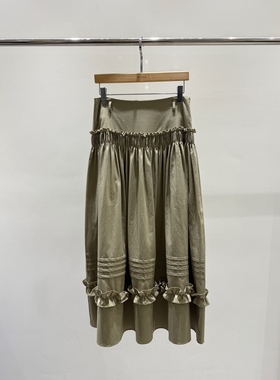 STAGE东大门㊣实拍女士新品推荐热卖真品25秋冬时尚休闲长裙