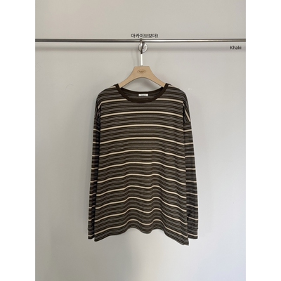 VERGAMOT㊣韩国直邮实拍女士新款时尚人气推荐休闲26春夏长袖T恤