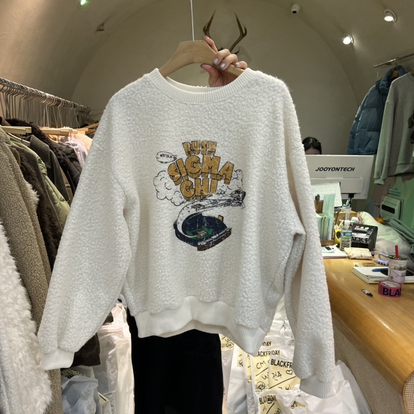 BLACK FRIDAY东大门㊣实拍女装新品热卖人气25秋冬时尚卫衣