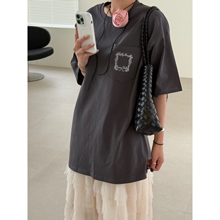 ZEROZERO东大门㊣直邮女装新款真品人气25秋冬休闲热卖时尚T恤