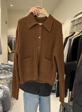 PLAMM韩国代购㊣女士新品25秋冬人气真品热卖针织衫羊毛开衫