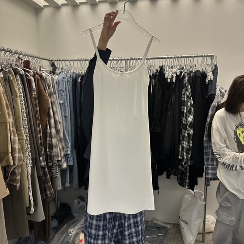 VIRKIN东大门直邮㊣女士26秋季新品休闲时尚人气连衣裙缎带