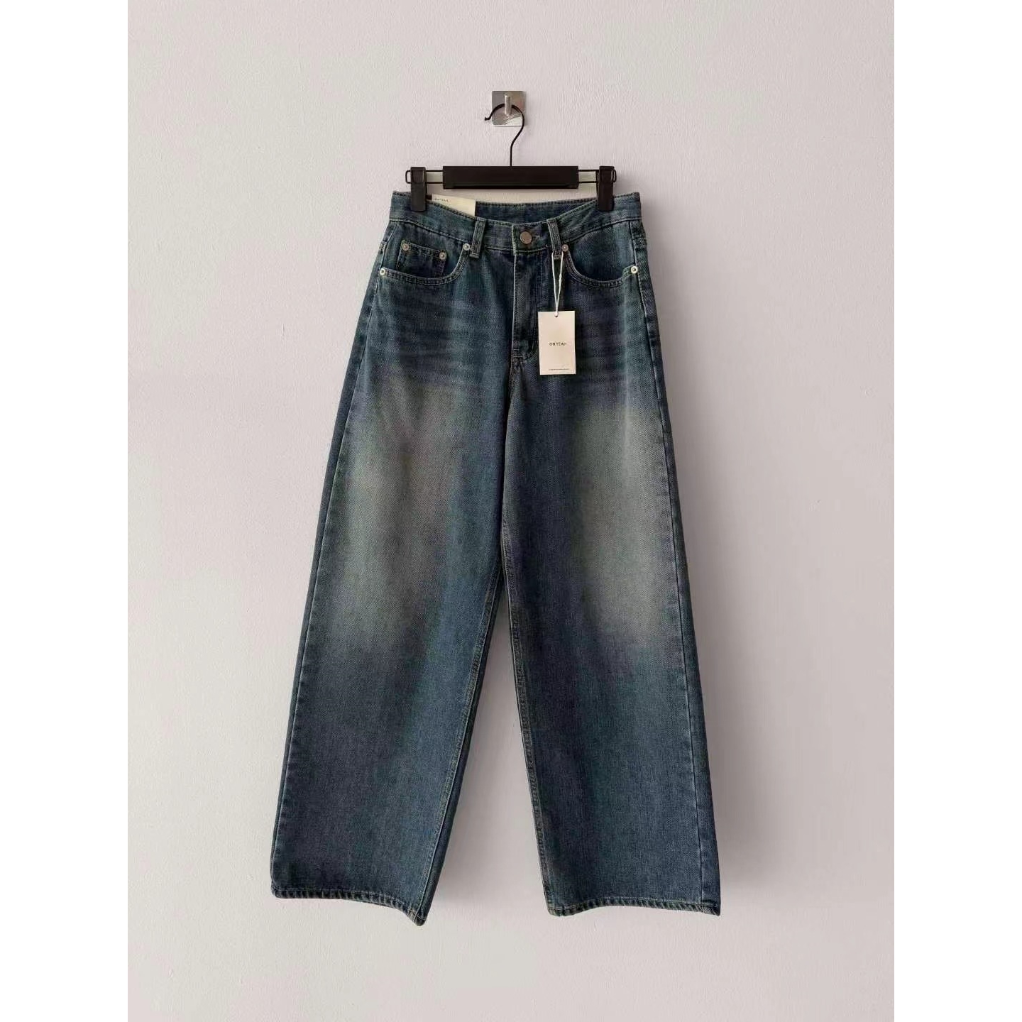 OH YEAH东大门㊣实拍女装新品人气25秋冬推荐热卖休闲牛仔裤