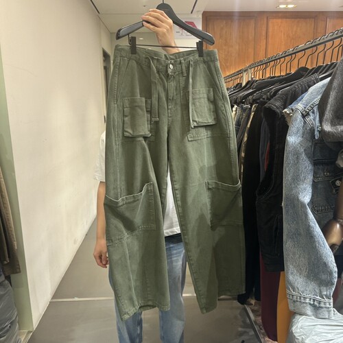 GARMENT㊣东大门实拍女士26秋季新款人气真品热卖休闲裤口袋