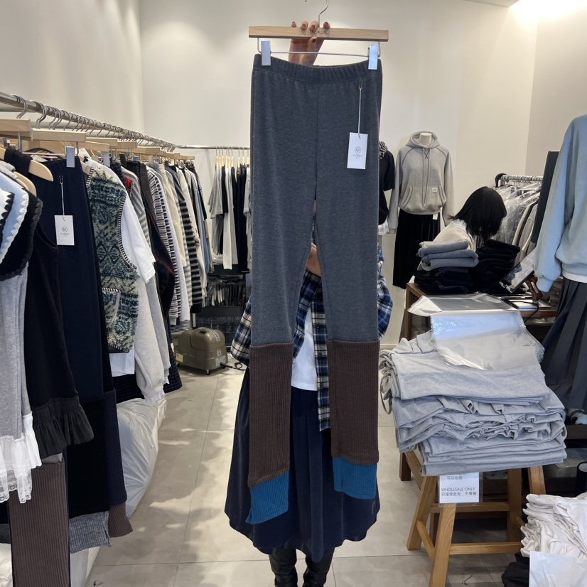 tan-COMO东大门㊣实拍女士新款推荐打底裤鲨鱼裤不内里绒保暖