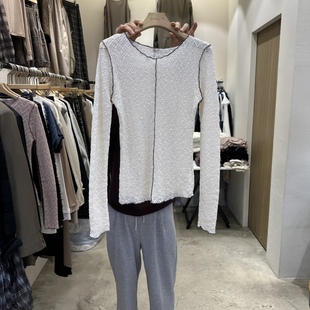 T恤 25秋冬休闲长袖 groovy.H HOLYBANANA韩国直邮㊣女士新品