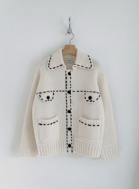 COURGETTE韩国直邮㊣女士新品人气25秋冬休闲真品时尚针织衫