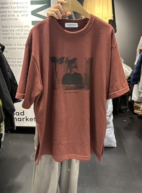 EL BOSQUE韩国直邮㊣女装新款推荐热卖时尚真品休闲25秋冬T恤