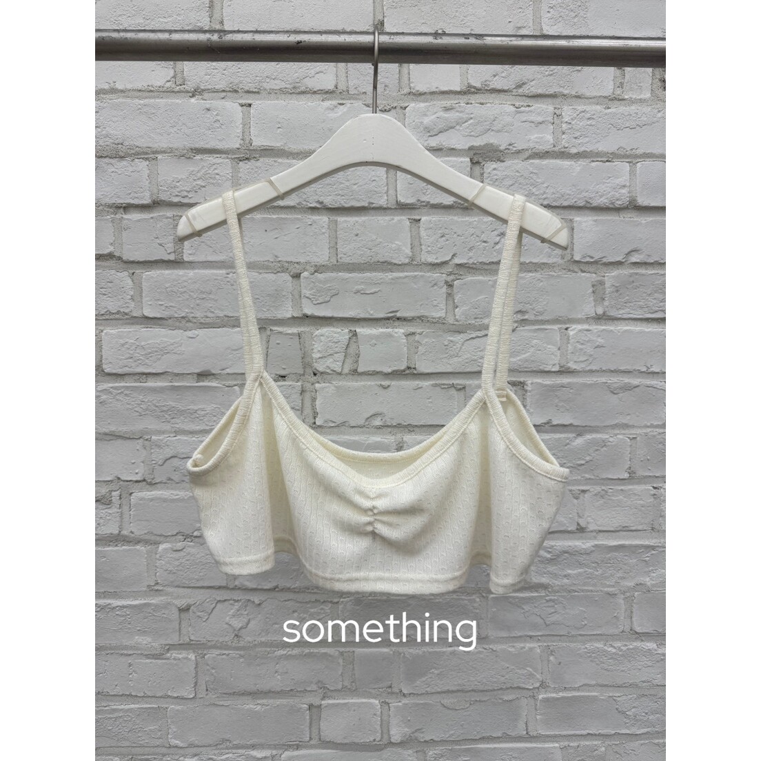 SOMETHING-L/FANCY韩国东大门代购㊣女士新款推荐吊带背心