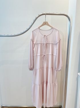 OVE韩国代购㊣女士新款真品推荐25秋冬时尚人气休闲热卖连衣裙