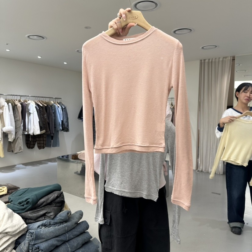 VAULT韩国直邮㊣女装新品真品休闲热卖25秋冬时尚长袖T恤春款,户外/登山/野营/旅行用品,速干T恤,淘宝优惠券,粉丝福利购,淘宝优惠卷