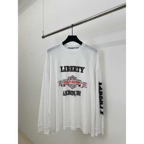 PROJECT ELF/ELF-L东大门㊣实拍女士新品25秋冬长袖T恤春款