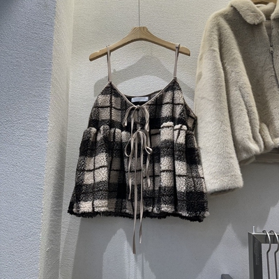 HIPTIQUE东大门㊣直邮女装新品人气25秋冬真品休闲吊带背心