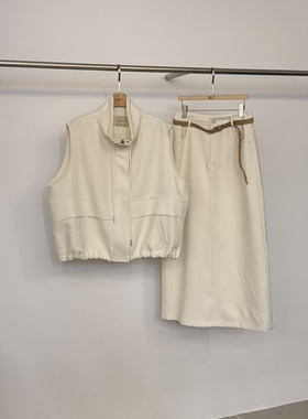 TEWNTY FOUR SEVEN24-7韩国代购㊣女装新品套装含腰带两件套