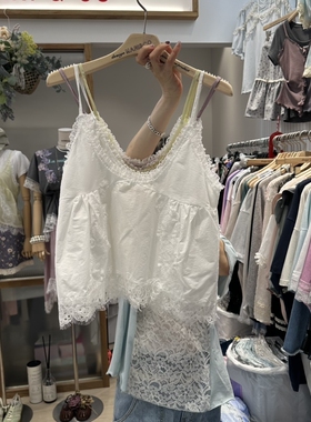 MARI CO㊣韩国东大门直邮女士新款时尚26春夏吊带背心不含内搭