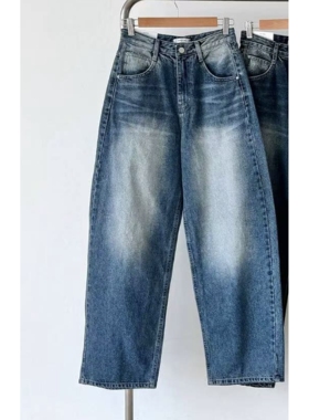 STYLE LAB韩国直邮㊣女士新款时尚25秋冬休闲真品推荐牛仔裤