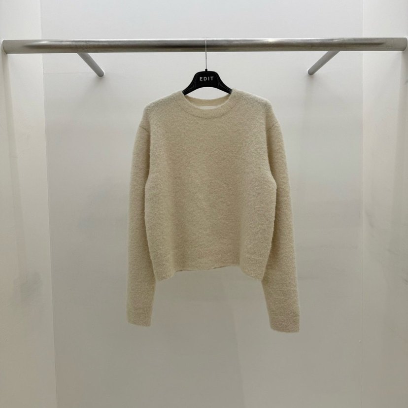 EDIT韩国代购㊣女士新款休闲人气25秋冬时尚真品热卖针织衫