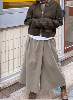 COMES-ot东大门㊣直邮女士新款25秋冬人气休闲休闲裤裹身裙