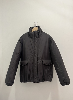 BLEECKER韩国直邮㊣女士新品25秋冬休闲热卖短款羽绒服褶皱