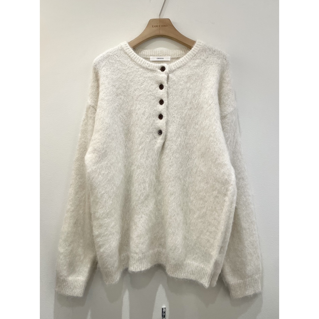 OBSESS/EARLY BIRD东大门㊣代购女士新款真品25秋冬针织衫