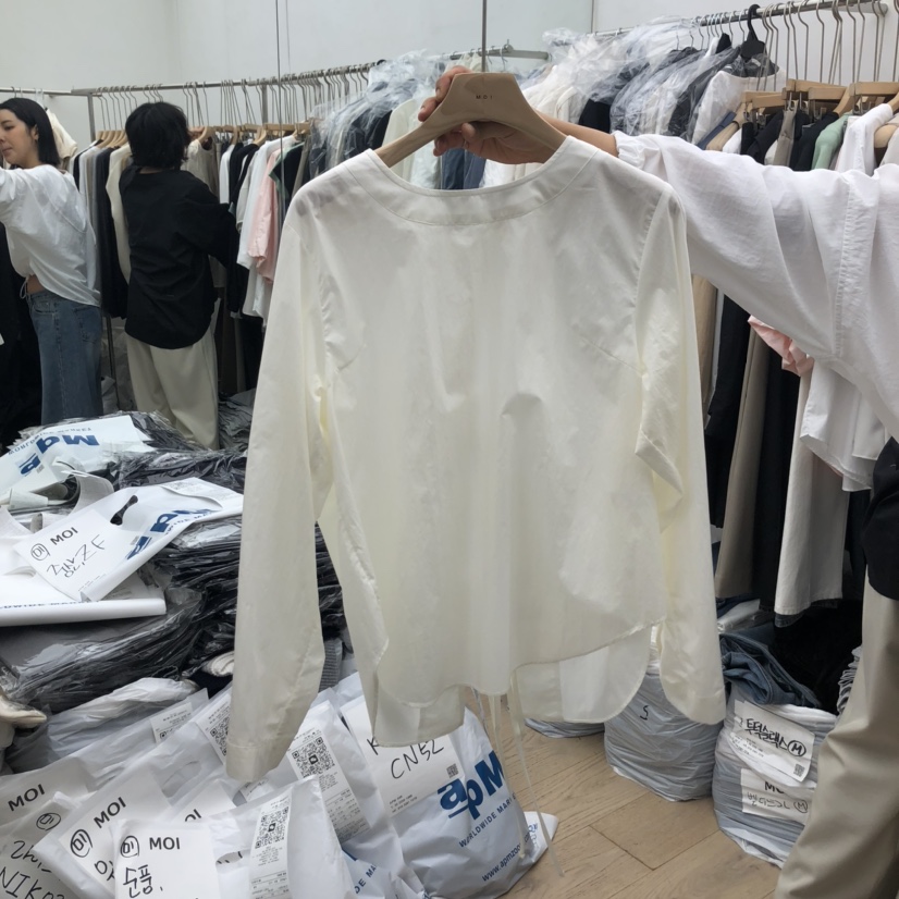 FLat OGI东大门㊣实拍女士新品推荐休闲人气时尚25秋冬衬衫