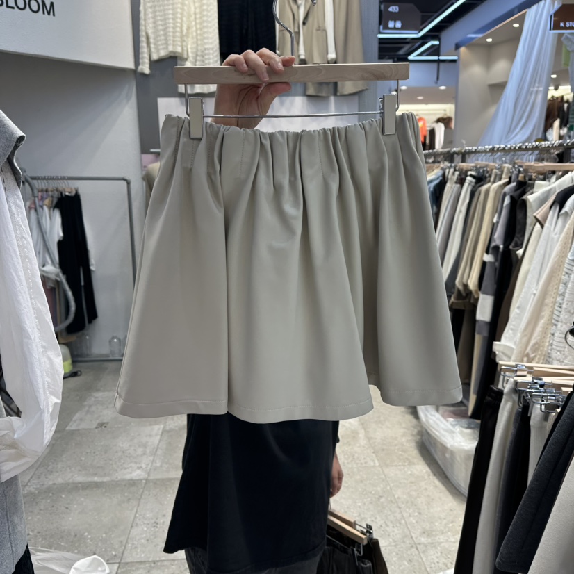 BLOOM-Q东大门㊣实拍女装新品时尚休闲25秋冬人气裙裤皮革