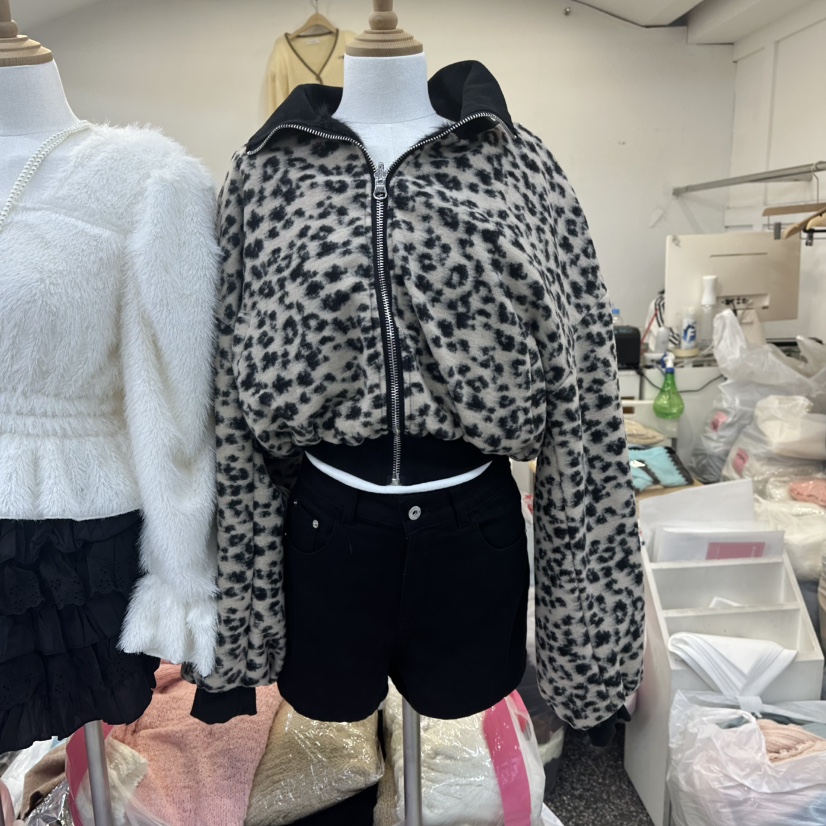 SAGE BRUSH韩国代购㊣女士新品推荐时尚夹克两面穿拉链双面