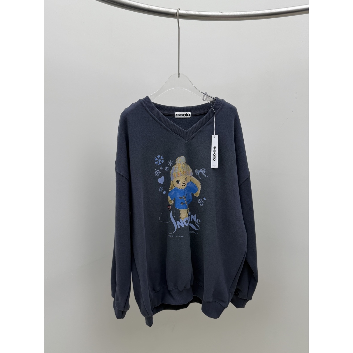 Seolo seoul东大门㊣代购女装新品时尚推荐人气真品热卖卫衣