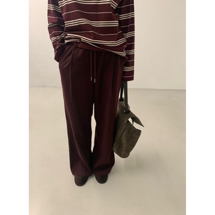 J CRANE韩国代购㊣女装新品25秋冬真品休闲人气热卖休闲裤