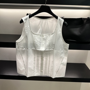 FEBRUARY 11㊣东大门实拍女装新品真品推荐休闲吊带背心波纹