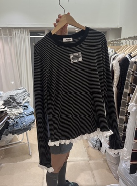 ARANCIA东大门㊣实拍女士新品时尚人气推荐真品25秋冬长袖T恤