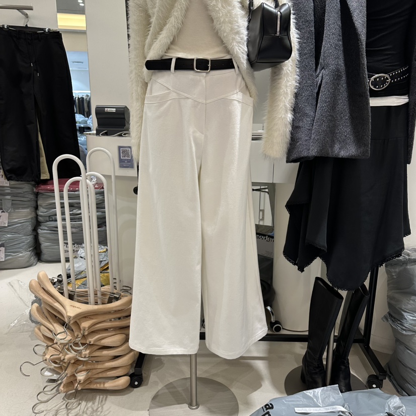 RENDER东大门㊣代购女装新款时尚真品人气休闲裤不含腰带口袋