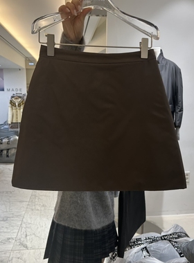 NEROLI 36东大门㊣直邮女装新款真品休闲热卖25秋冬短裙夹棉