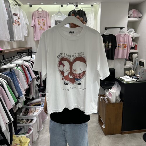 EVE韩国东大门代购㊣女装新品时尚人气推荐休闲26春夏热卖T恤