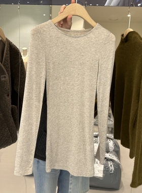 PLAMM韩国代购㊣女士新品热卖休闲真品时尚推荐25秋冬长袖T恤