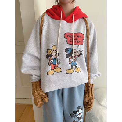 RAMIJ-T东大门㊣实拍女士新款时尚25秋冬真品热卖推荐卫衣