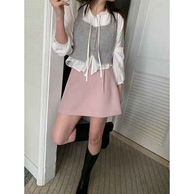 MELLOUNGE-2件起㊣韩国东大门直邮女装新品推荐26春夏短裙