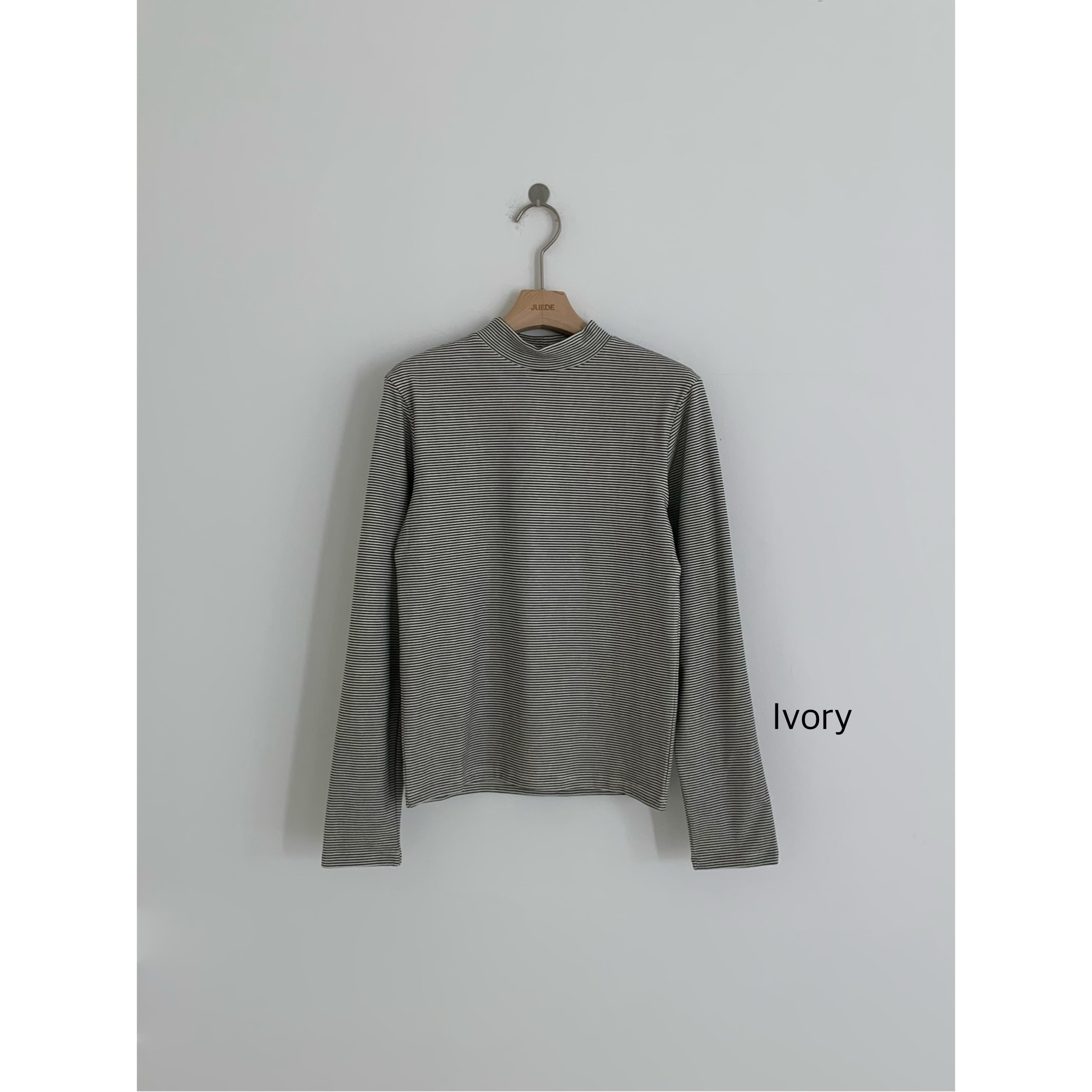 JUEDE东大门㊣代购女装新款时尚25秋冬推荐休闲真品长袖T恤